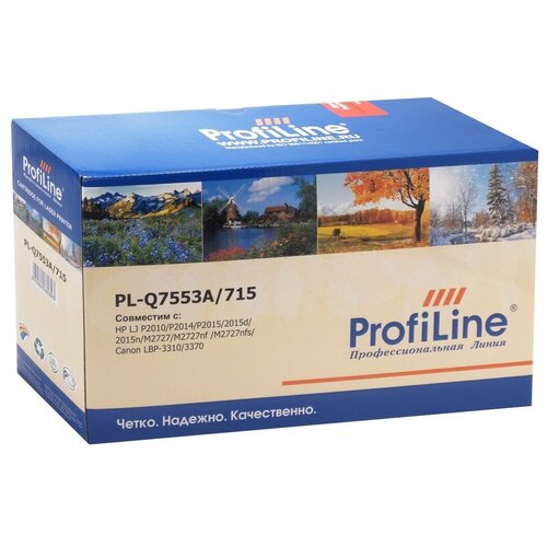 Картридж ProfiLine PL-Q7553A картридж q7553a 715 53a для hp laserjet p2015 m2727nf p2015d p2014 p2015n 3k profiline