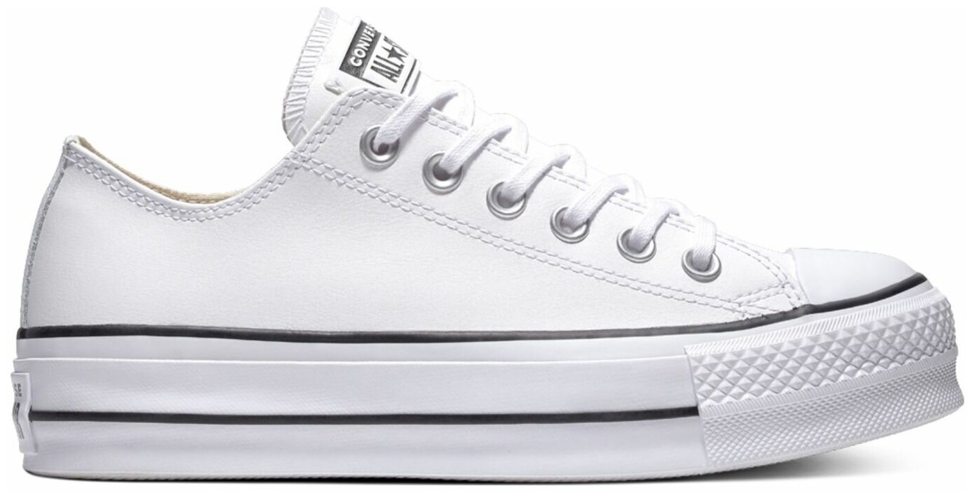 Кожаные женские кеды Converse Chuck Taylor All Star Lift 561680 белые