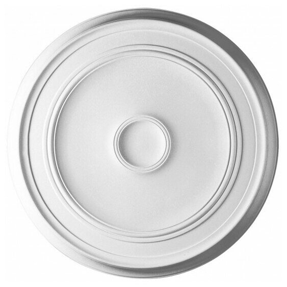 фото R76 Розетка потолочная гладкая Orac Decor из полиуретана