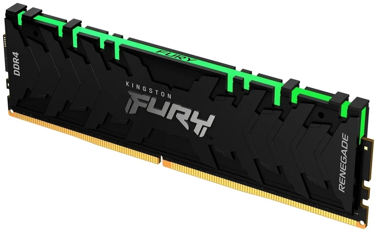 Оперативная память Kingston Fury Renegade RGB DDR4 3200 МГц 1x8 ГБ (KF432C16RBA/8)