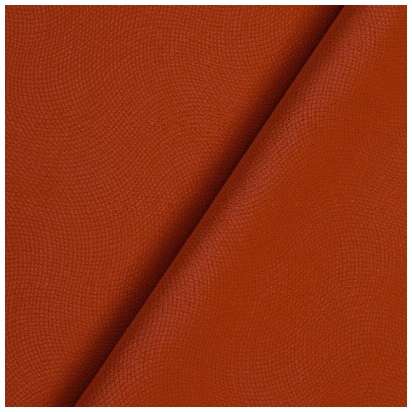 Ткань мебельная велюр CORVETTE 30, оранжевый, 1 метр, для обивки мебели, перетяжки, реставрации, рукоделия, штор
