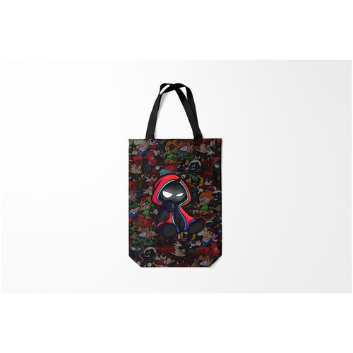 фото Сумка-шоппер / 31х42 см / геймерам / friday night funkin burnettie