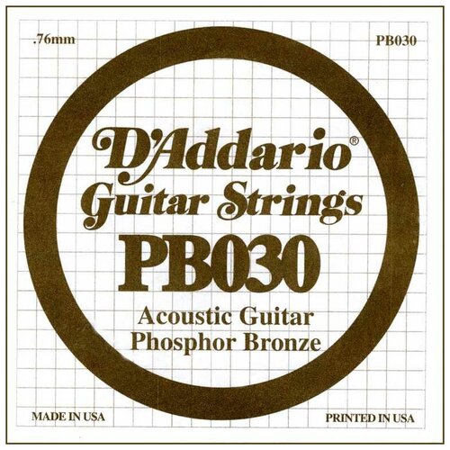 Струны для акустической гитары DAddario PB030