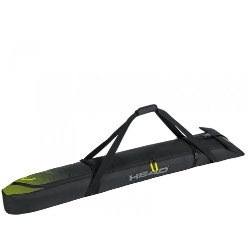 Чехол для лыж HEAD Single Skibag Short 2021/2022, 160 см, черный / зеленый