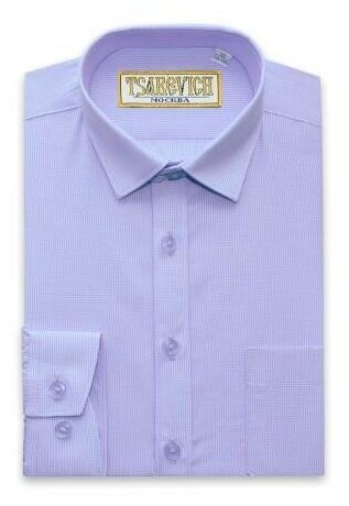 Школьная рубашка Tsarevich, размер 122-128, фиолетовый