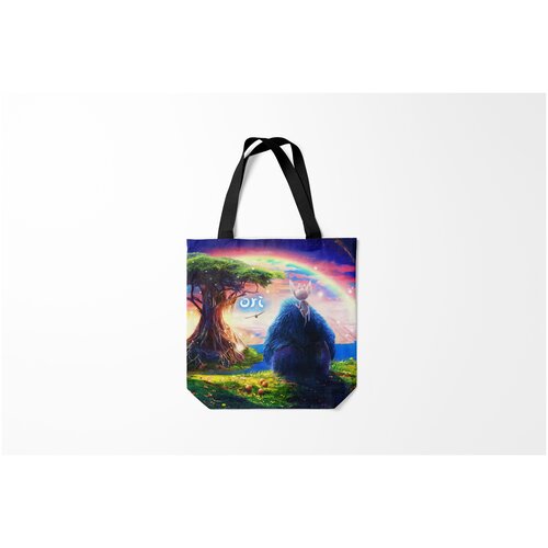 фото Сумка-шоппер / 40х40 см / геймерам / ori and the will of wisps ори и блуждающие огоньки burnettie