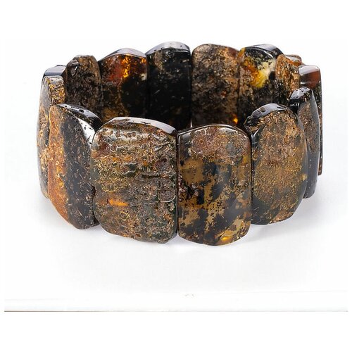 Браслет Amberprofi, янтарь, размер 21 см крупный браслет из натурального лечебного матового янтаря авиценна