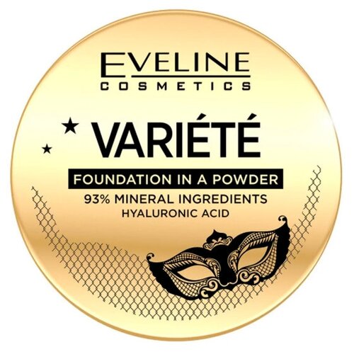 Eveline Cosmetics Пудра компактная Variete 1 шт. 12 natural 8 г