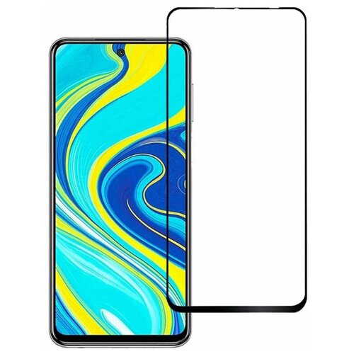  Защитное стекло для Xiaomi Redmi Note 9S/9 Pro/11T/11T Pro/Poco X3/X3 Pro ZibelinoTG 5D, с черной рамкой