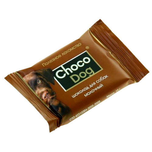 Лакомство для собак Veda Choco Dog молочный шоколад 15 г х 10 шт