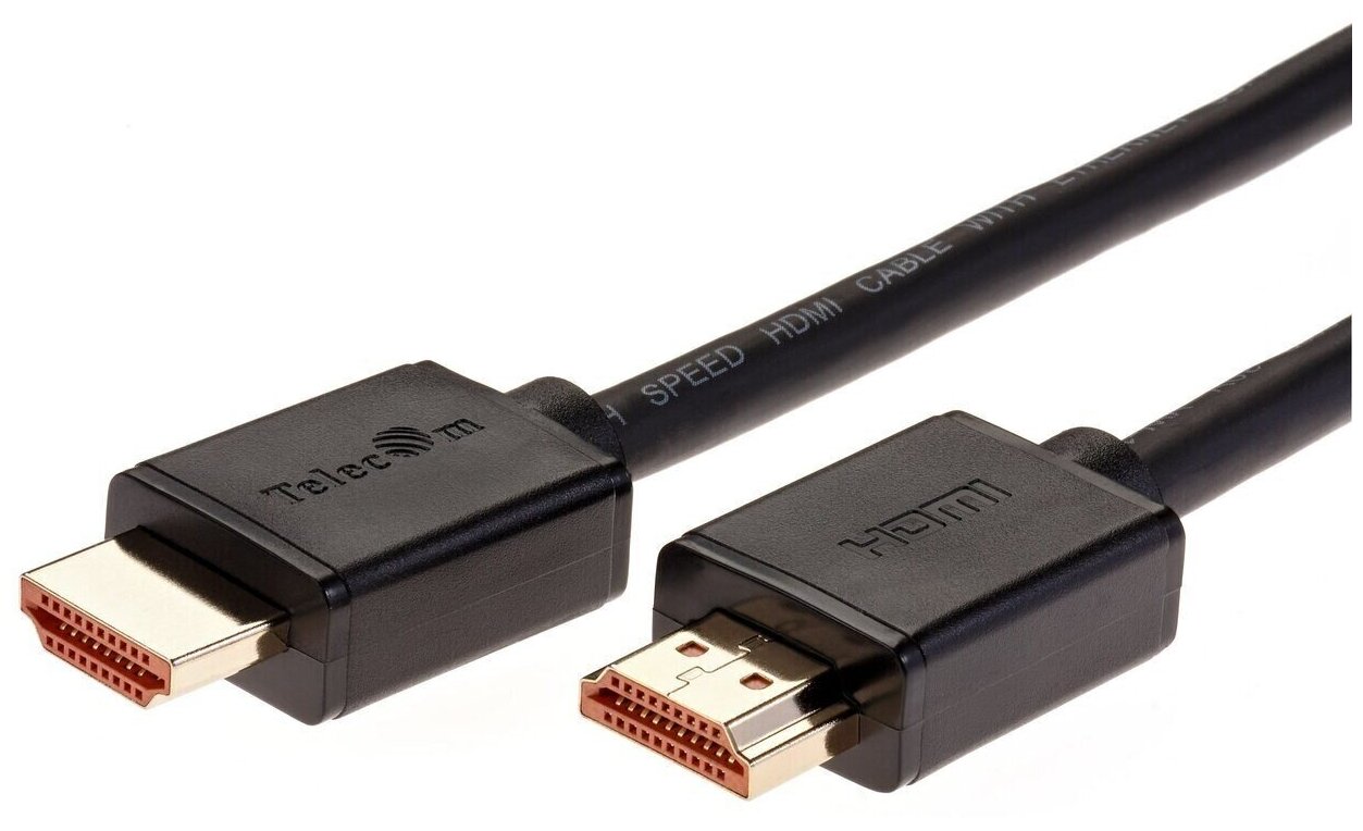 Кабель HDMI-19M --- HDMI-19M ver 2.0+3D/Ethernet ,5m, 2 фильтраTelecom <TCG215F-5M> VCOM Кабель Telecom HDMI (m)/HDMI (m) - 5 м (TCG215F-5M) - фото №3