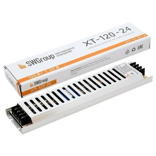 Блок питания SWG 24V 120W IP20 5A XT-120-24 003065