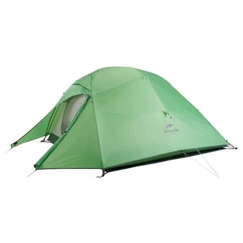 Палатка Naturehike Cloud Up 3 с ковриком Green NH18T030-T-TBGR