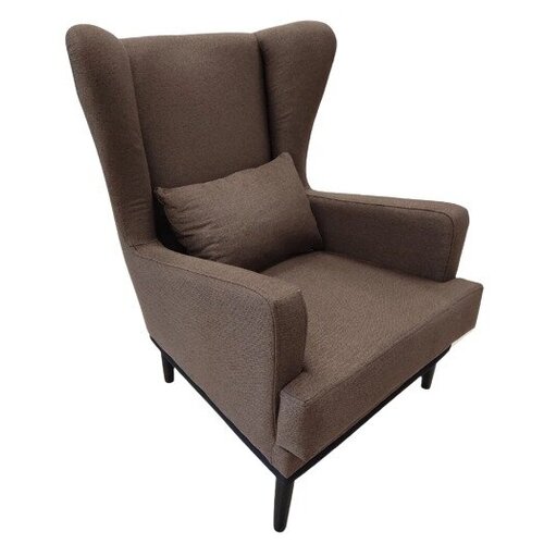 Кресло Оскар, серая рогожка (дизайн 11)