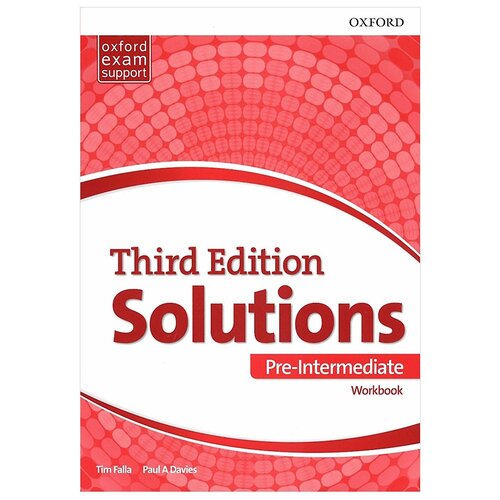 Falla T., Davies P. "Solutions. Third edition. Pre-Intermediate. Workbook" A4 мелованная