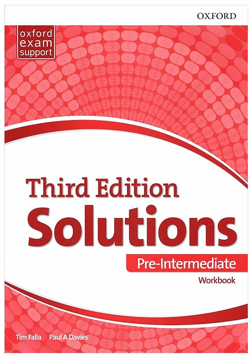 Solutions. Pre-Intermediate. Workbook