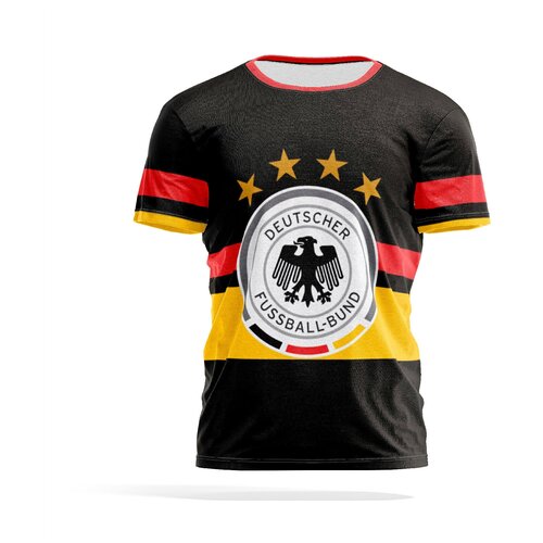 значок сборная германии Футболка PANiN Brand, размер L, золотой