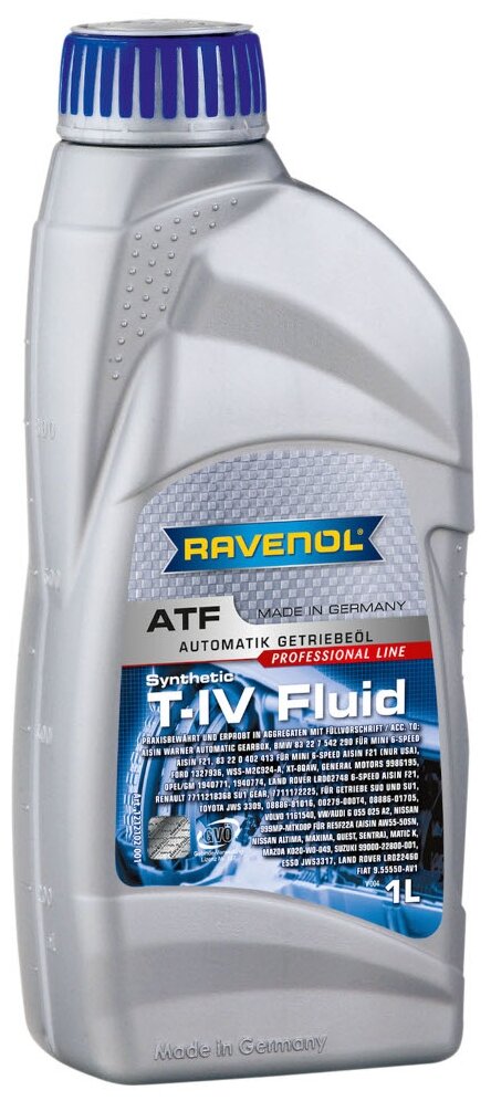   Atf T-Iv Fluid ( 1) (  4014835733015) Ravenol . 1212102-001-01-999