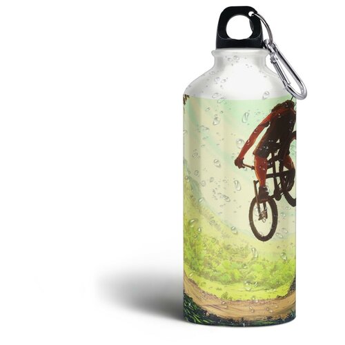 фото Бутылка спортивная/туристическая фляга спорт велосипед bmx - 285 brutbottle