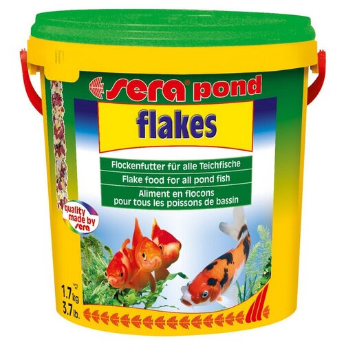 Pond bioflakes 10000мл. хлопьевидный корм дпрудовых рыб