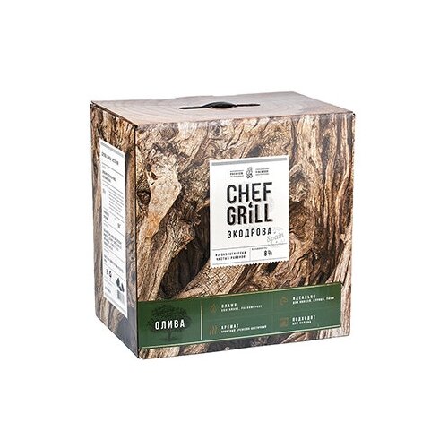 Дрова премиум класса из Оливы CHEF GRILL