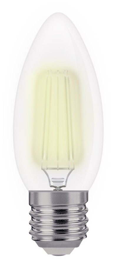 Светодиодная Лампа FIL Smartbuy C37, 8Вт, 6000К, E27