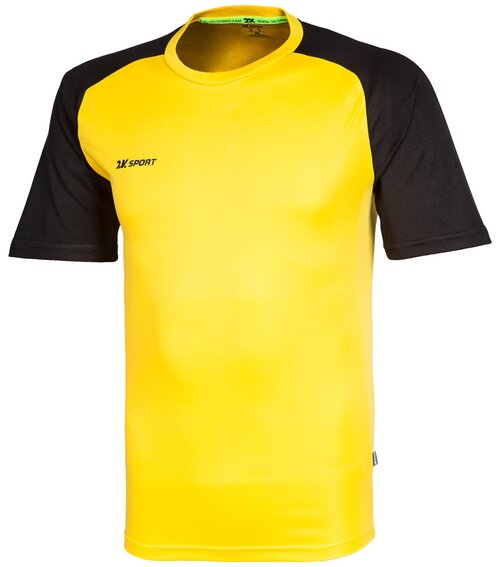 Футболка 2K Sport, размер L, желтый, черный