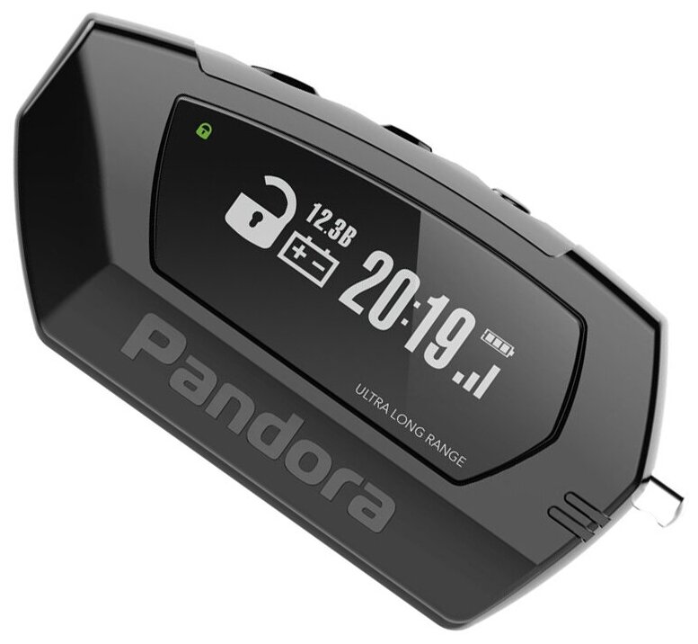 Pandora Новый Брелок Pandora DXL 3700 (LCD D173 black)