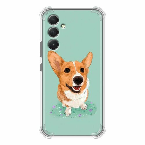 коричневый, белый, голубой, черный