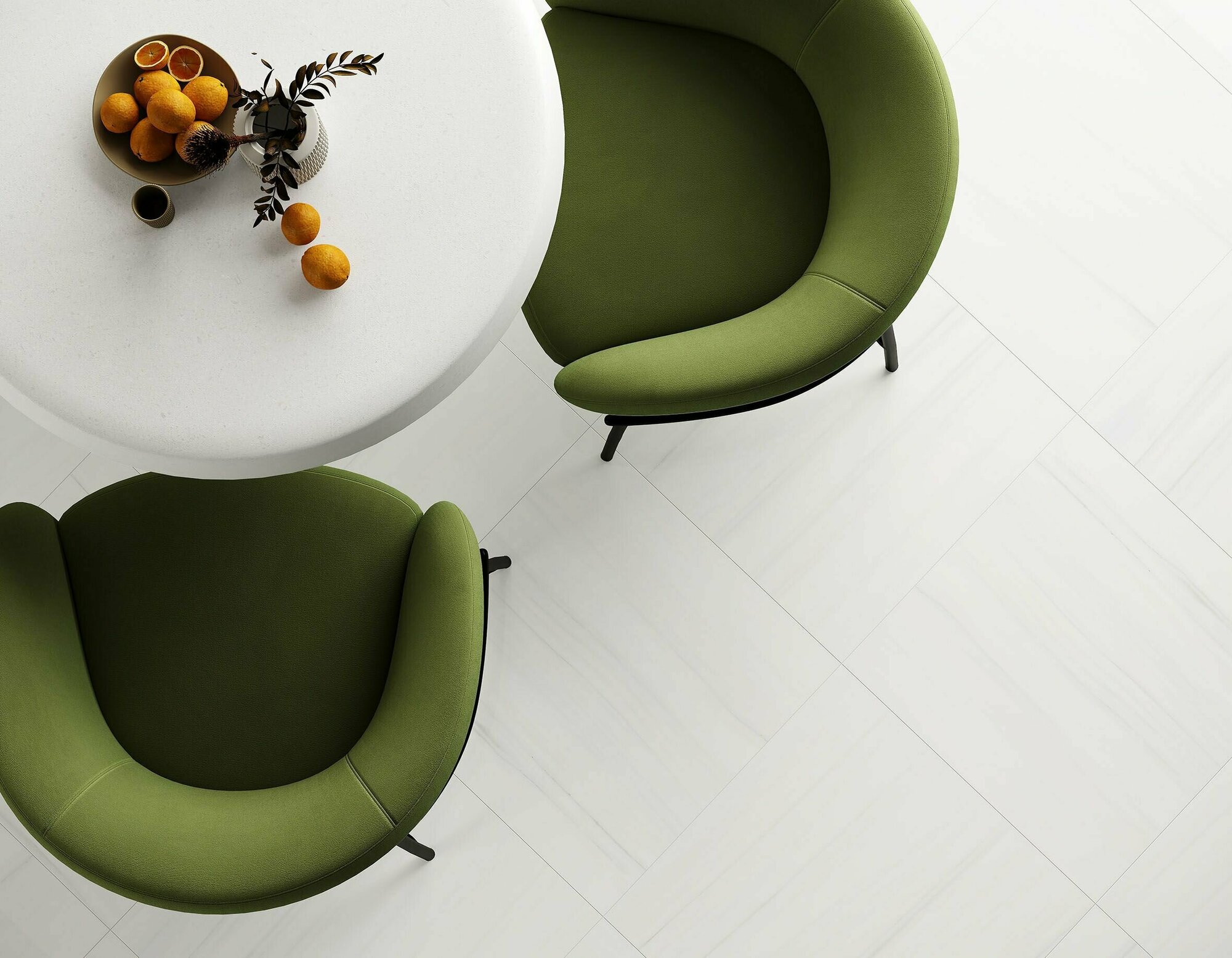 фото Керамогранит Laparet Dolomite Natural белый 60x60 Полированный 1,44 м2 (в упаковке 4 шт.)