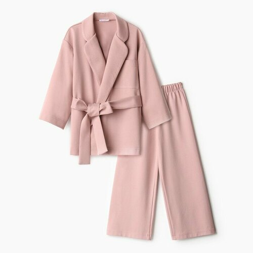 Комплект одежды Minaku, размер 140, розовый