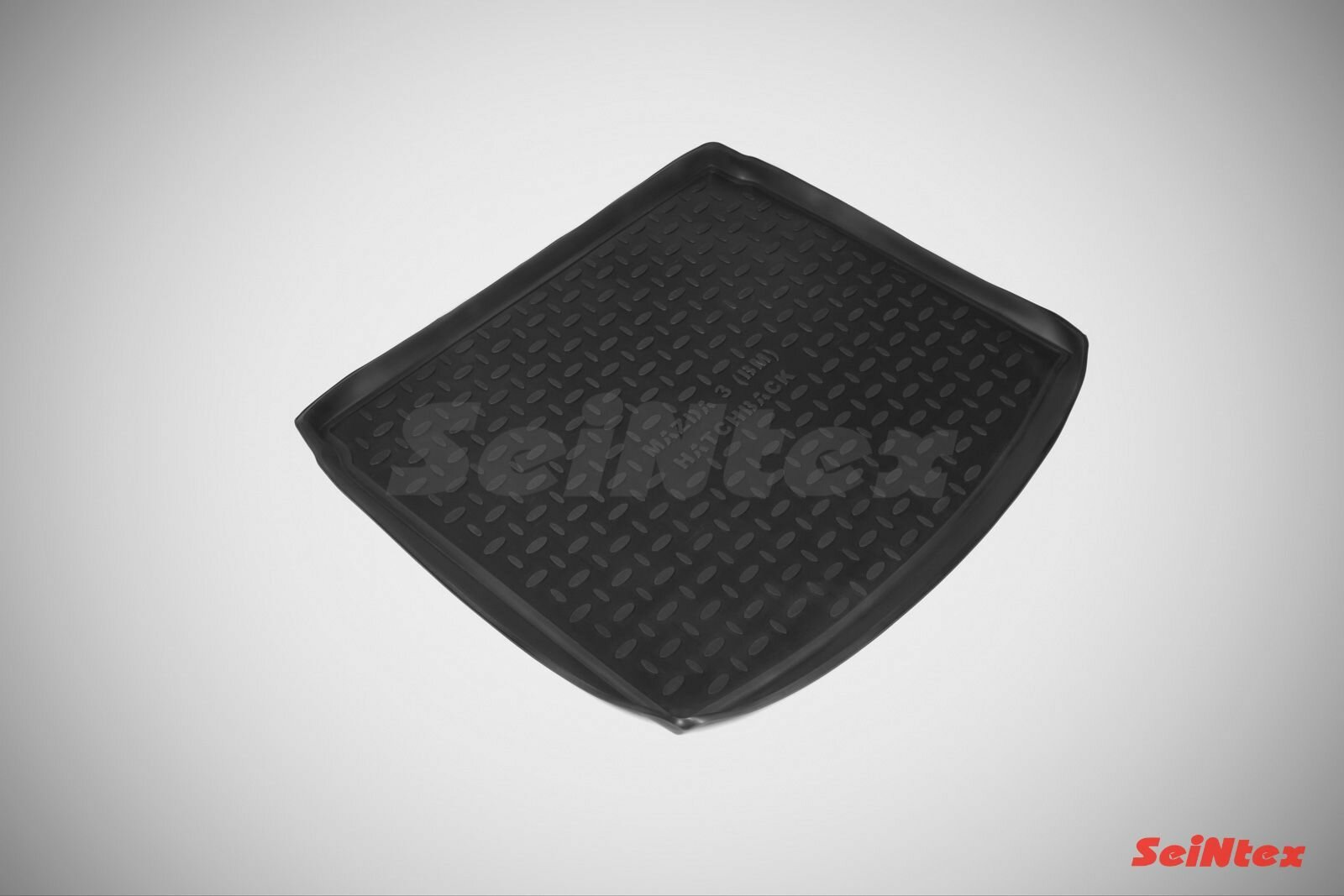 Коврик в багажник Mazda 3 BM Hatchback / Мазда 3 БМ хэтчбек 2013-2018 полиуретановый Seintex 85292