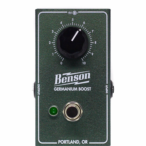 Benson Amps Germanium Boost benson amps preamp complicated pattern dan flashes limited edition