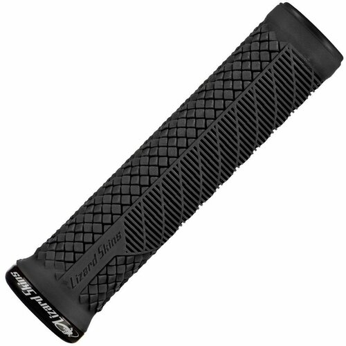 фото Ручки руля велосипеда, грипсы lizard skins charger evo, jet black (чёрный)