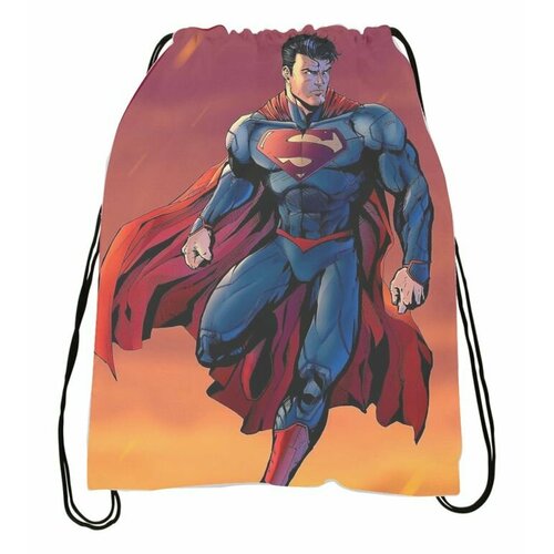 Мешок - сумка Супермен № 9 наклейка патч для одежды dc super friends супермен 1