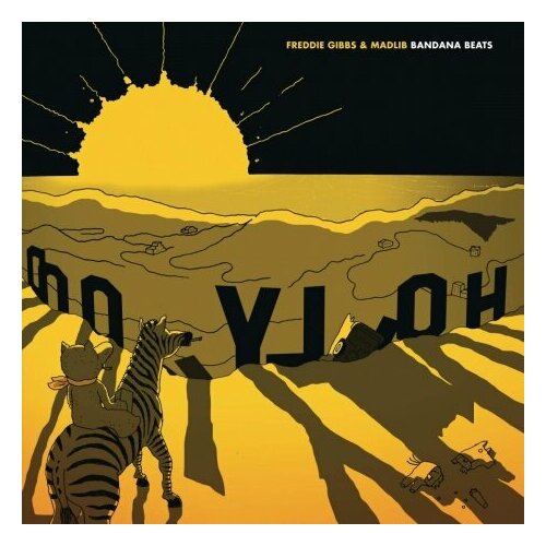 gibbs freddie Виниловые пластинки, Madlib Invazion, FREDDIE GIBBS / MADLIB - Bandana Beats (LP)