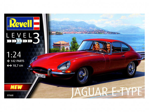 67668RE Набор Автомобиль Jaguar E-Type Coupe