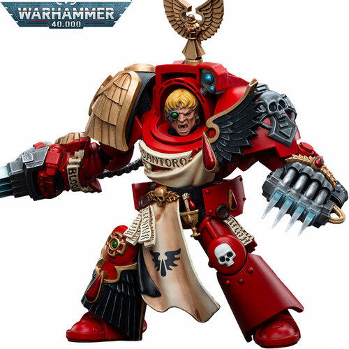 миниатюры warhammer 40000 combat patrol blood angels Фигура подвижная Blood Angels Assault Terminators Sergeant Santoro Warhammer 40000