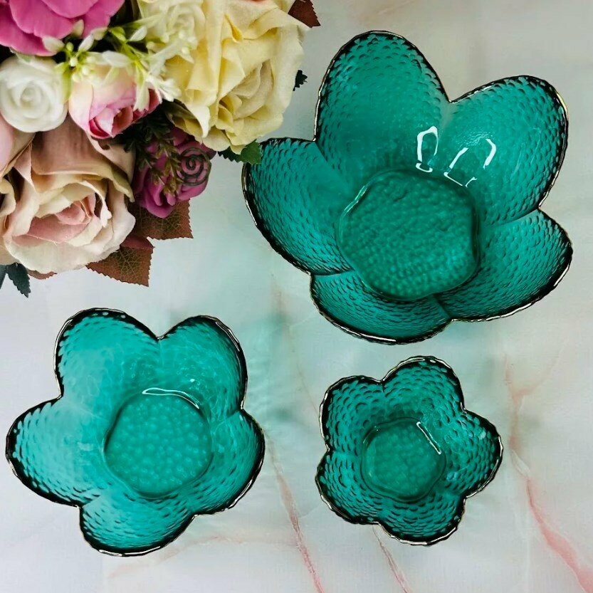 фото Набор из 3 салатников 16,12,9 см в под. уп. Стекло 588-531 118-588-531