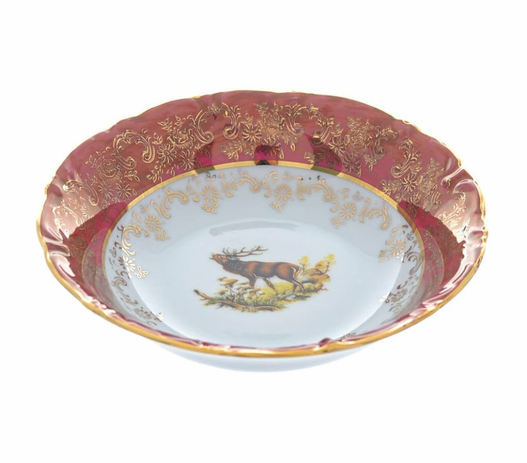 фото Набор салатников 16 см Repast Охота красная Мария-тереза R-C