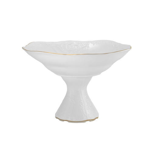 Конфетница на ножке Фрукты Lenardi 17,5 см 105-826