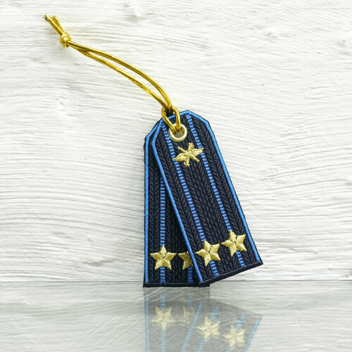 Брелок VOEN 36, синий