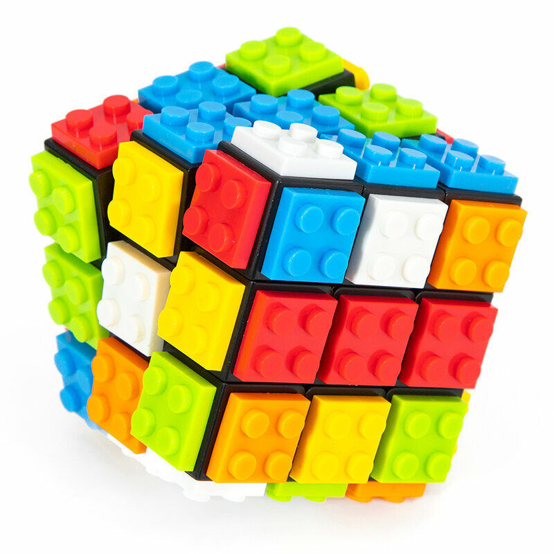 Головоломка FanXin 3x3 LEGO Building Blocks черный