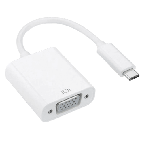 Переходник с Type-C на VGA Palmexx переходник usb type c на hdmi gcr fullhd 1080p 60hz 10 8 gbit s адаптер type c hdmi для подключения смартфона к тв монитору белый