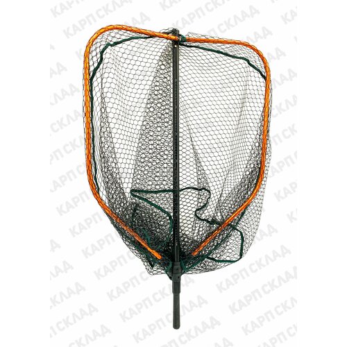 фото Подсачек телескопический kaida kh01 70см треугольный складной, черная сетка