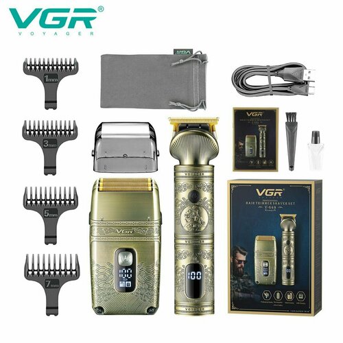 Профессиональная машинка для стрижки волос бороды и усов VGR VGR649 361900₽