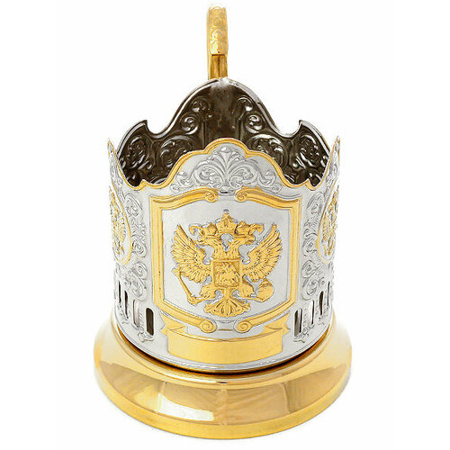 Подстаканник с позолотой 