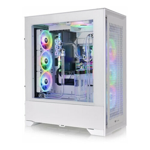 Thermaltake Корпус Thermaltake CTE T500 Air белый без БП ATX 3x140mm 2xUSB3.0 1xUSB3.1 audio bott PSU корпус eatx thermaltake cte t500 air ca 1x8 00f6wn 00 белый без бп боковая панель из закаленного стекла usb type c 2 usb 3 0 audio