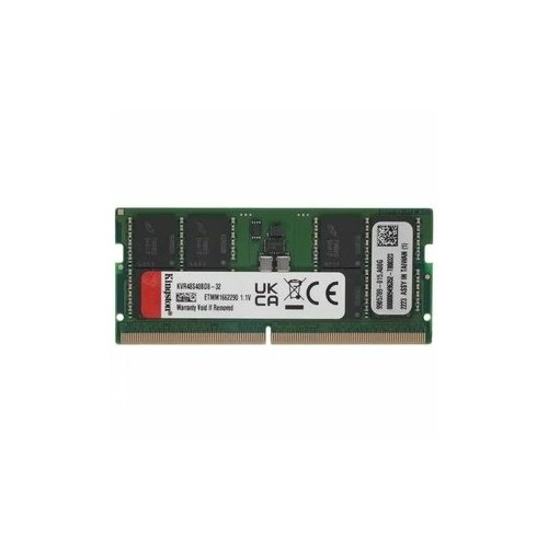 Оперативная память Kingston DDR5 32GB 4800MTs CL40 SO-DIMM 2Rx8 1 year 1315800₽