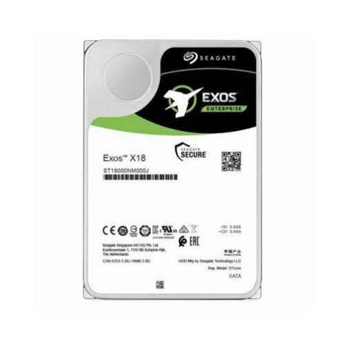 Жесткий диск Seagate Exos X18 14Tb ST14000NM004J 3646200₽